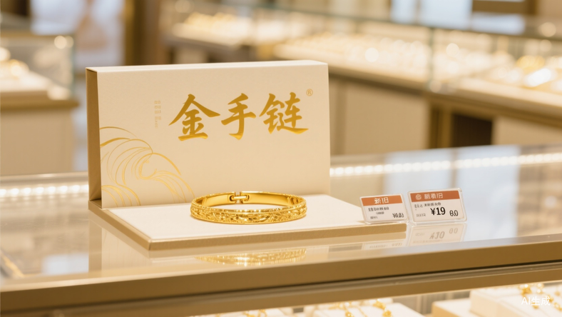一条金手链贵9000元,周大福年内第三次提价,多品牌金饰克价年内涨超550元